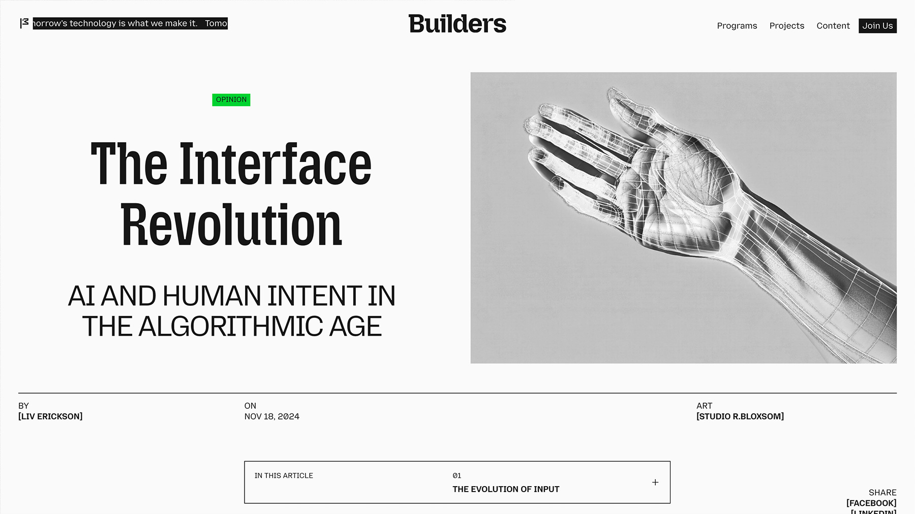 Thumbnail Mozilla Builders article sample
